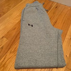 Men’s Small Worn Once - Light Grey Under Armour Sweatpants